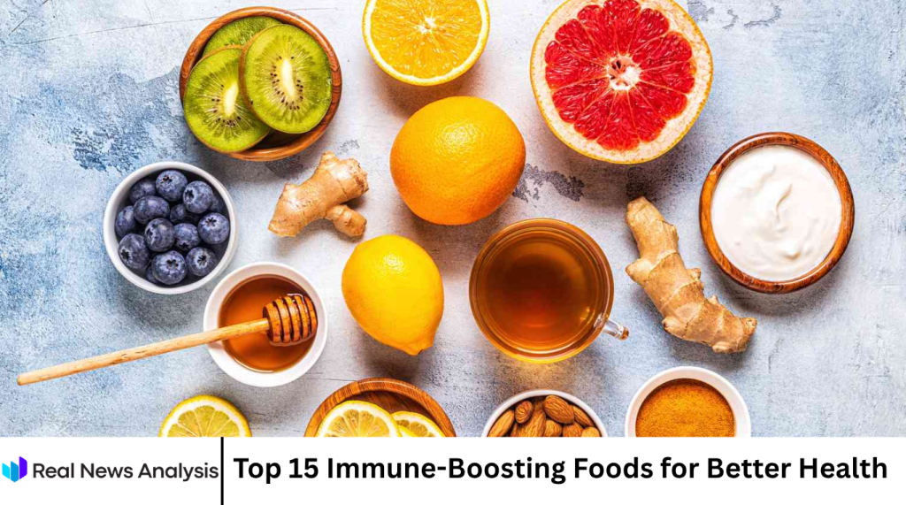 Top 15 Immune-Boosting Foods for Better Health Top 15 Immune-Boosting Foods for Better Health